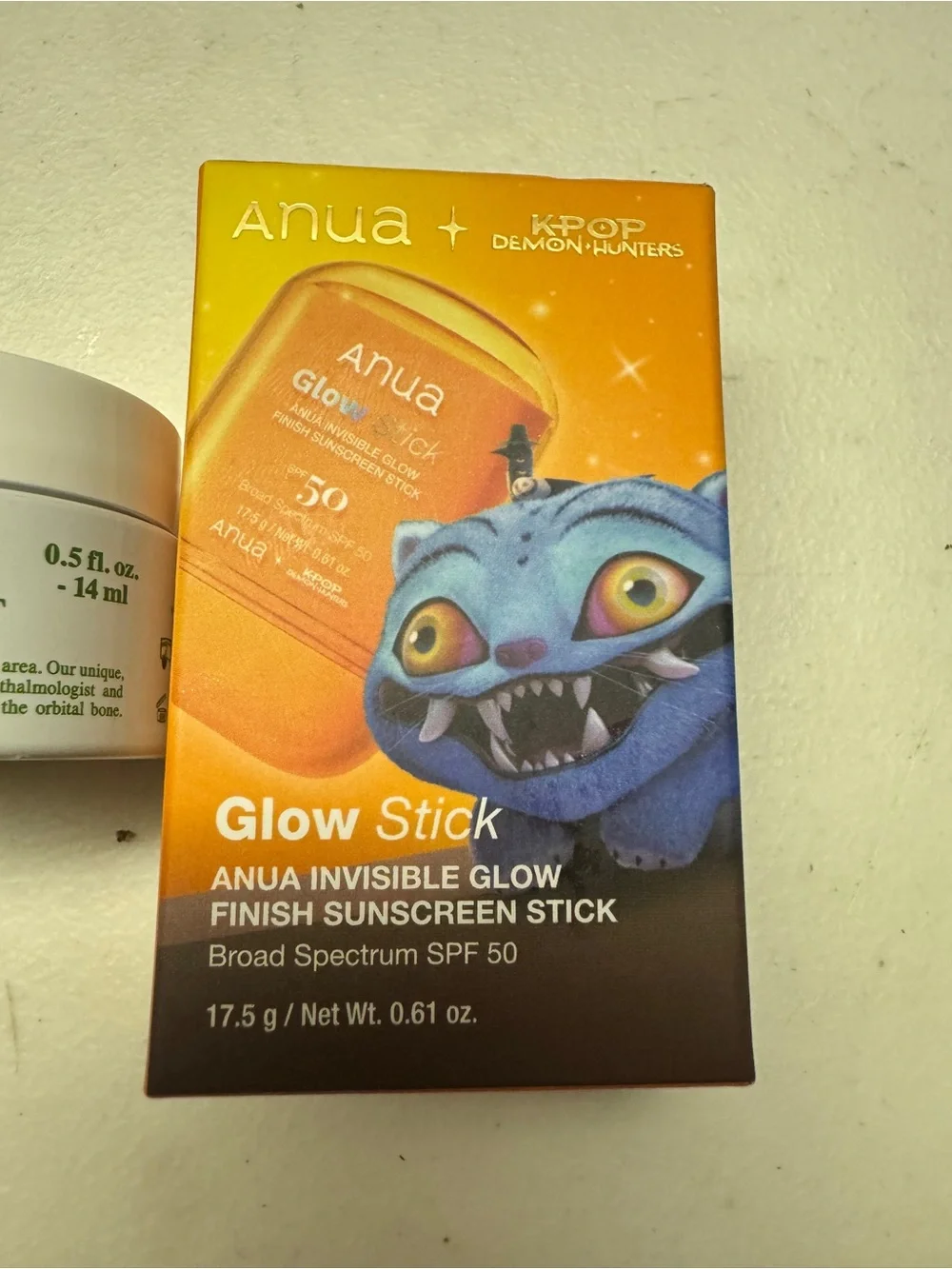 NIB Kiehl’s Anua Glow & Go Skincare Duo Eye Cream SPF 50 Sunscreen